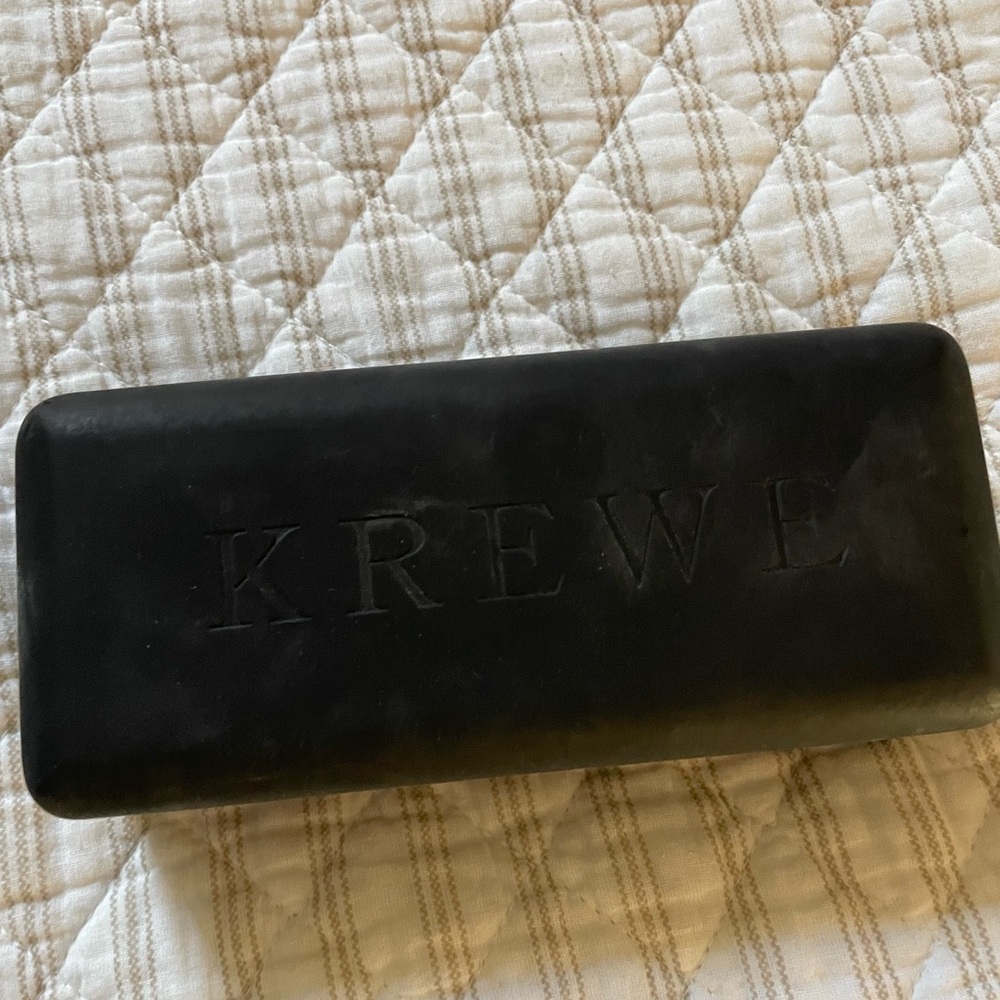 KREWE Charcoal Eyewear Case